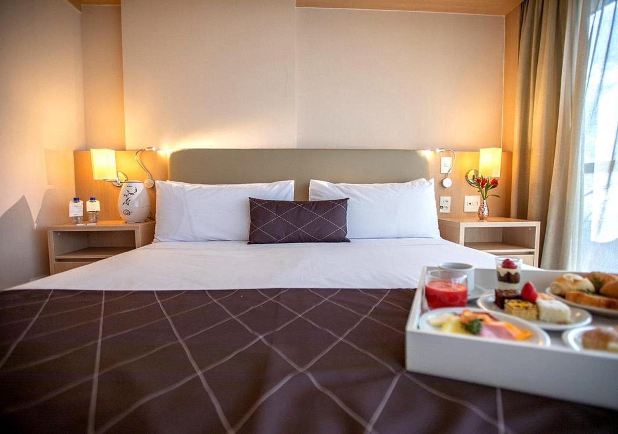 卡利南喝普鲁斯尊贵酒店 巴西利亚 外观 照片 A room at the hotel